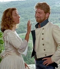 Emma Thompson & Kenneth Branagh in "Much Ado about Nothing" [1993 film]